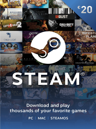 Steam Gift Card 20 EUR